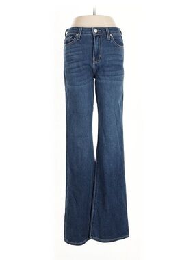 LTJ Bambino Women’s High-Rise Flare Leg Jeans - Dark Blue